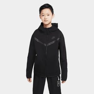 Nike Kids zip up hoodie black 8-9